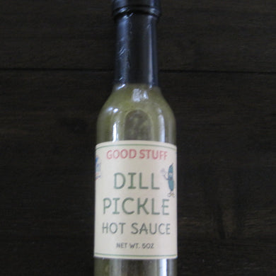 Dill pickle hot sauce