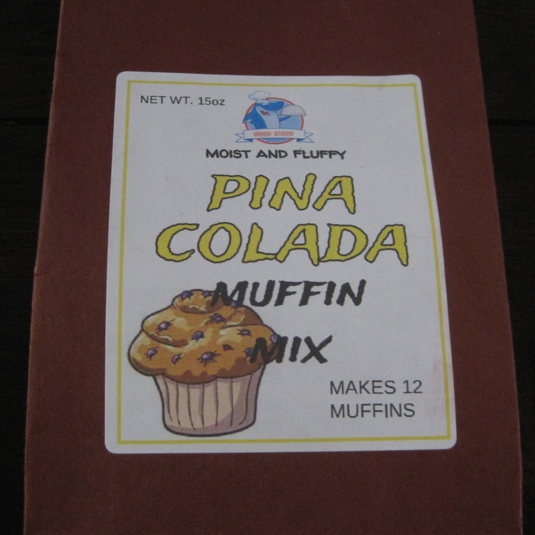 muffin mix- pina colada