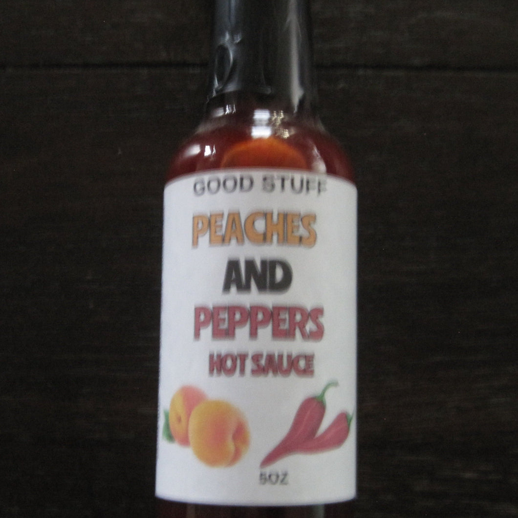 peaches and peppers hot sauce