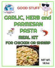 Load image into Gallery viewer, Pasta meal kit-Garlic herb and parmesan