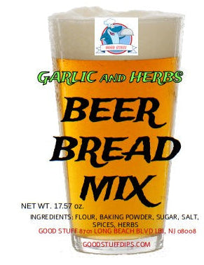 beer bread- garlic and herb