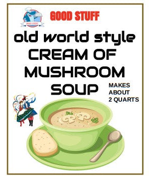 soup - old world creamy mushroom