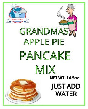 pancake, grandmas apple pie