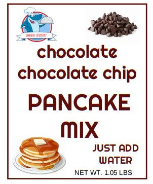 pancake, chocolate chocolate chip