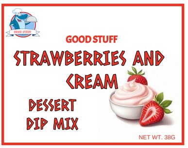 Dessert Dip - Strawberries and cream