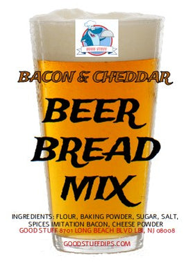 beer bread- bacon and cheddar