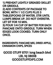 Load image into Gallery viewer, pancake, grandmas apple pie