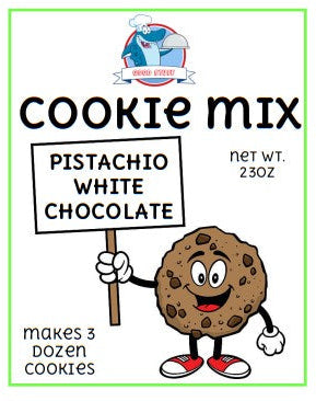 cookie mix- pistachio white chip