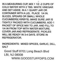 Load image into Gallery viewer, PICKLE MIX GET PICKLED ORIGINAL DILL