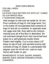 Load image into Gallery viewer, IRISH SODA BREAD