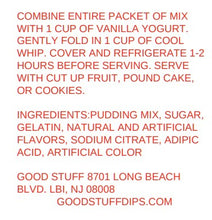 Load image into Gallery viewer, Dessert dip- Key Lime Pie