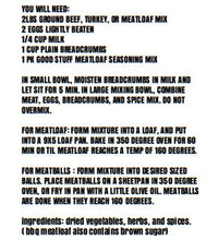 Load image into Gallery viewer, MEATLOAF MIX- ITALIAN