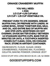 Load image into Gallery viewer, Muffin-Cranberry Orange