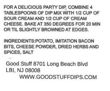 Load image into Gallery viewer, BAKED LOADED POTATO DIP MIX