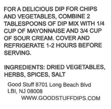 Load image into Gallery viewer, SPINACH AND ONION dip mix