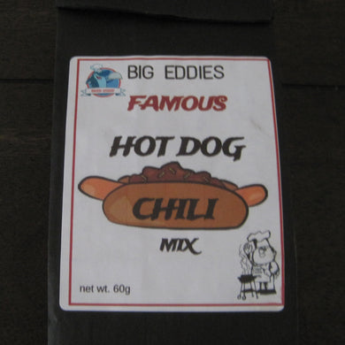 BIG EDDIES HOT DOG CHILI