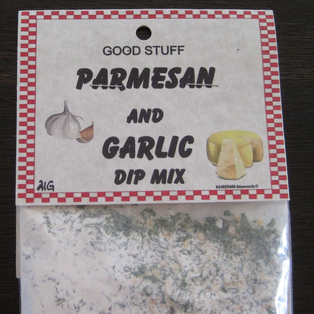PARMESAN AND GARLIC dip mix
