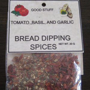 BREAD DIPPING SPICE- TOMATO BASIL AND GARLIC