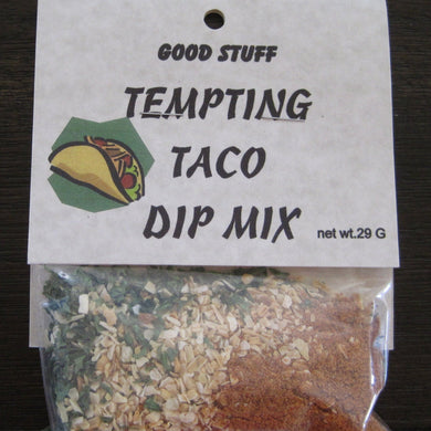 TEMPTING TACO dip mix
