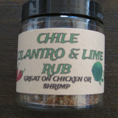 CHILE LIME CILANTRO RUB