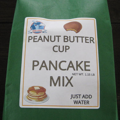 pancake, peanut butter cup