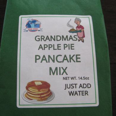 pancake, grandmas apple pie
